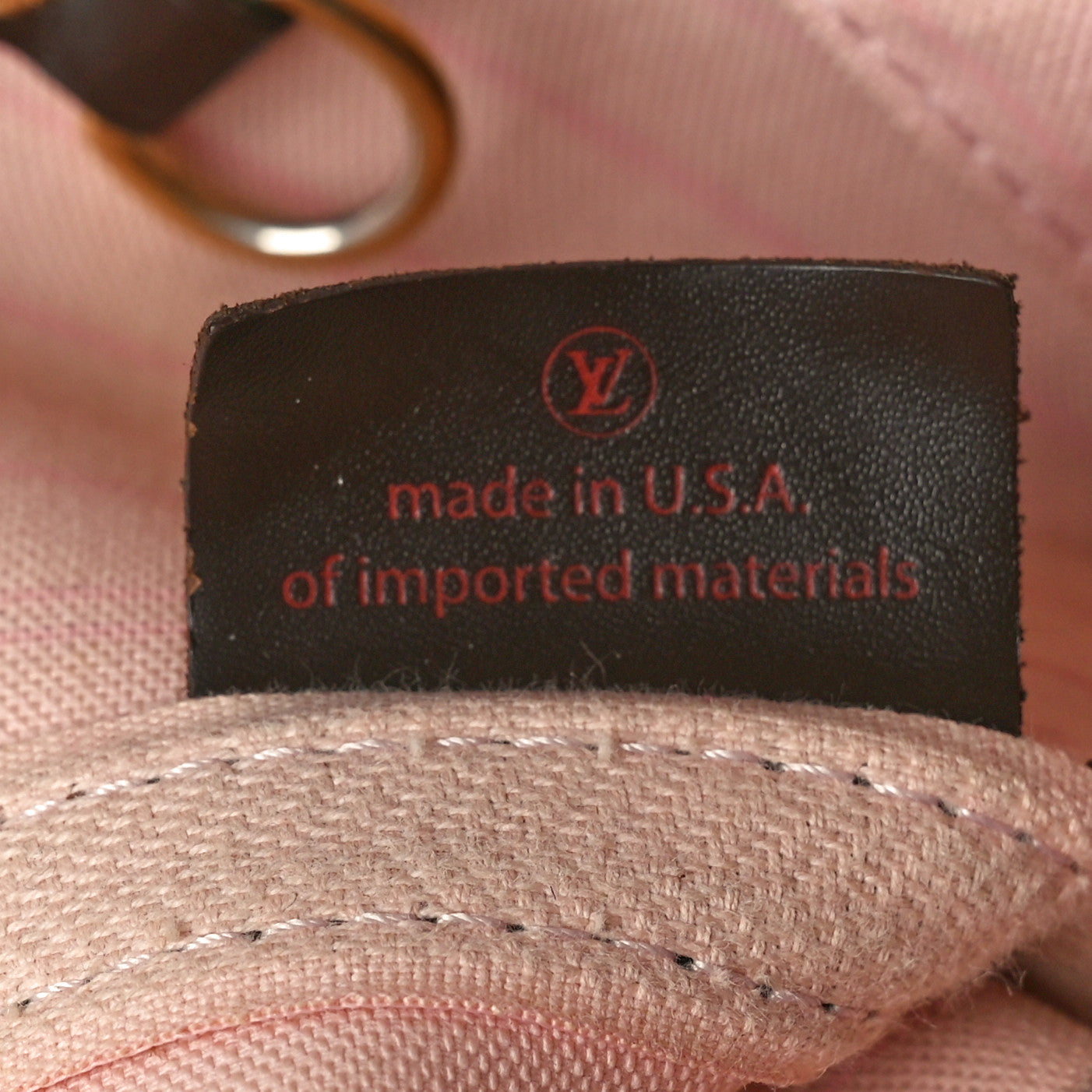 Louis Vuitton Damier Ebene Neo Neverfull MM Rose Ballerine 12 of 13