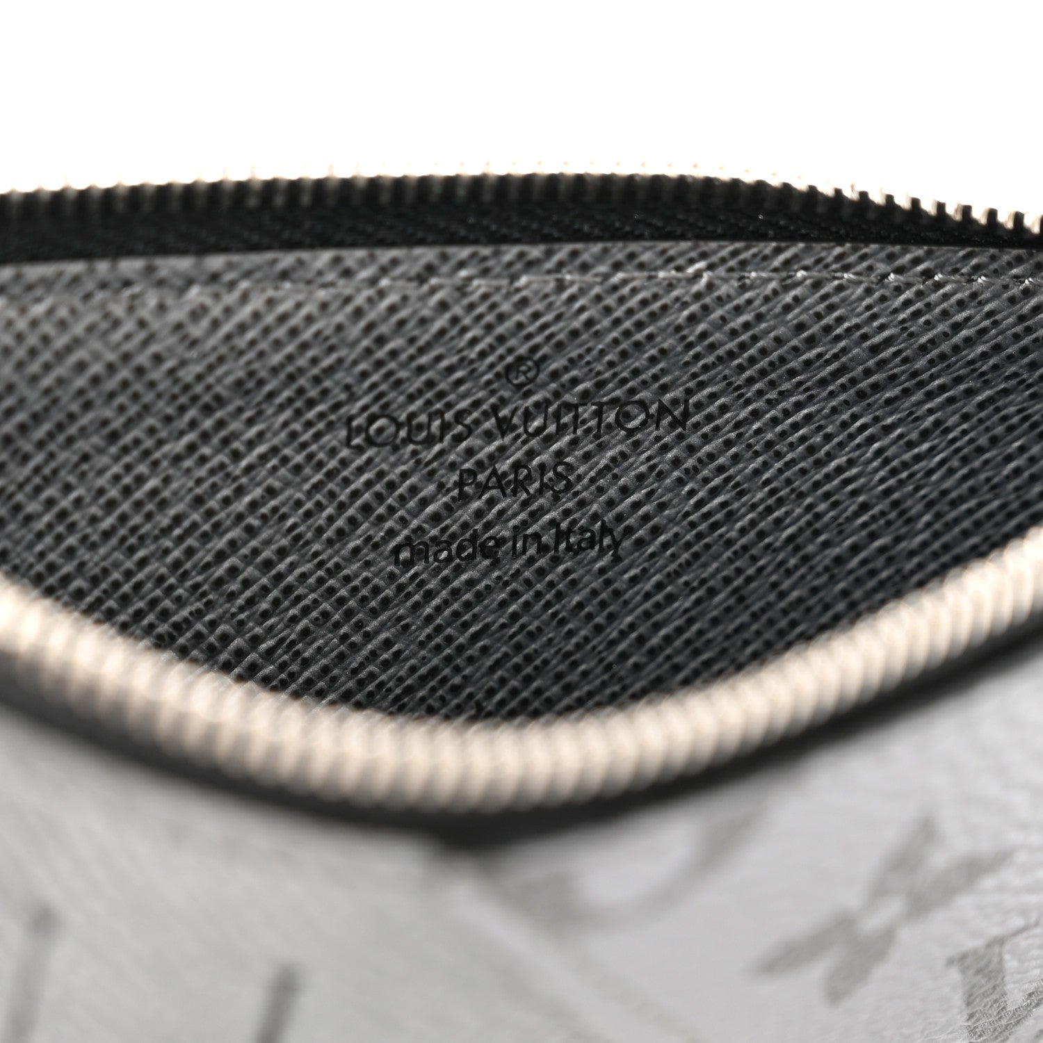 Louis Vuitton Taigarama Coin Card Holder Gunmetal 6 of 7