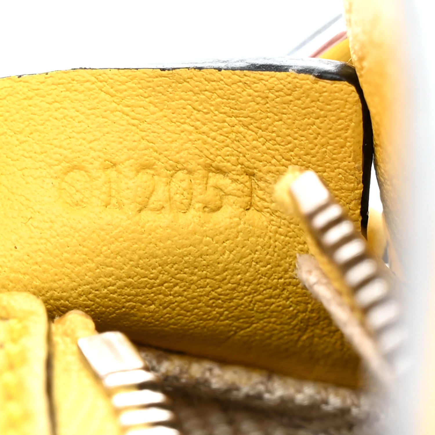 Loewe Calfskin Nano Puzzle Bag Yellow 8 of 8