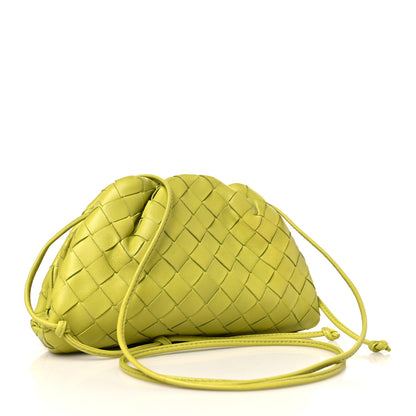 Bottega Veneta Nappa Intrecciato The Mini Pouch Kiwi 3 of 9