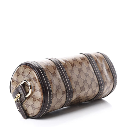 Gucci Crystal Monogram Duchessa Small Boston Bag Brown 4 of 16