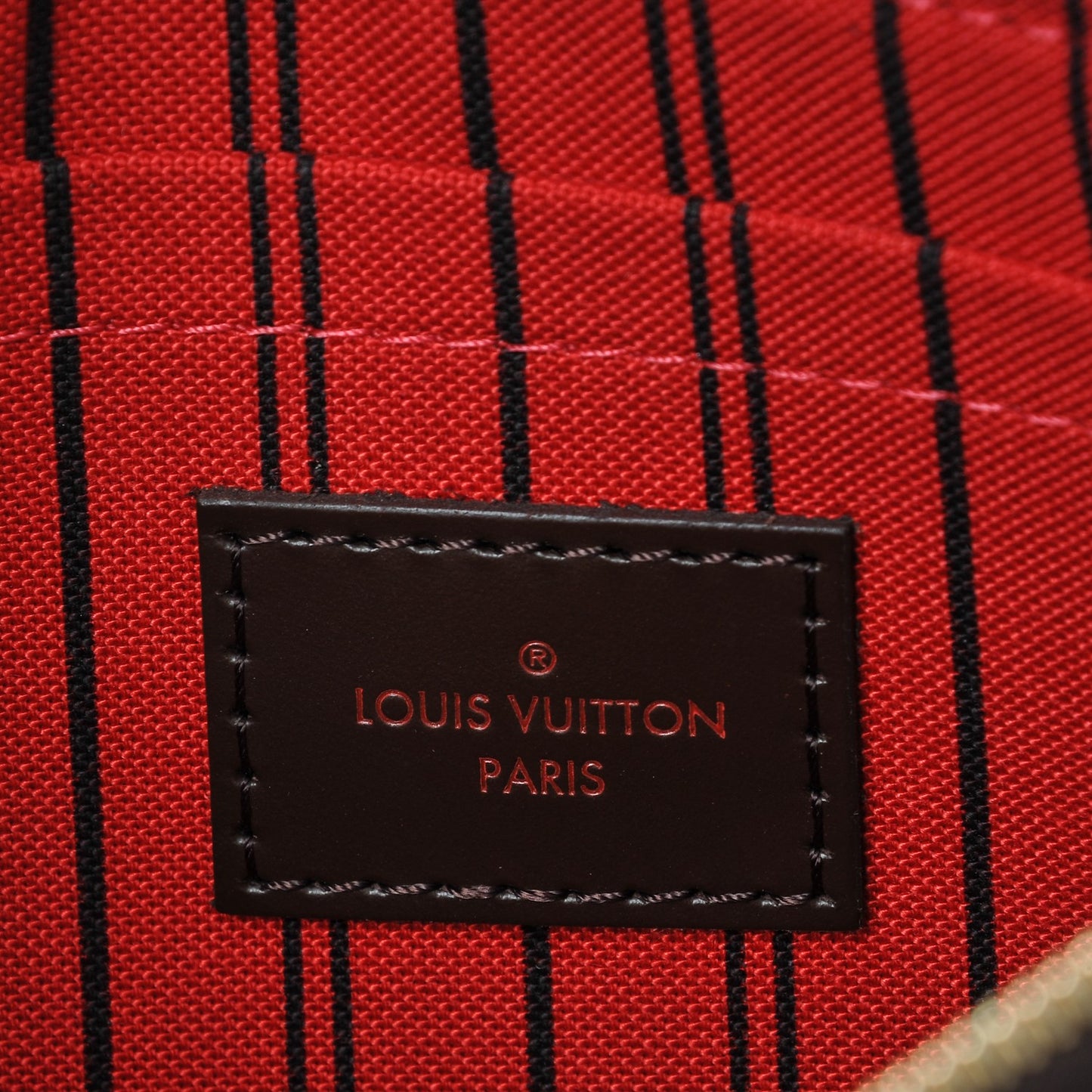 Damier Ebene Neverfull MM GM Pochette