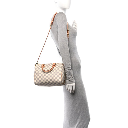 Louis Vuitton Damier Azur Speedy Bandouliere 25 2 of 11