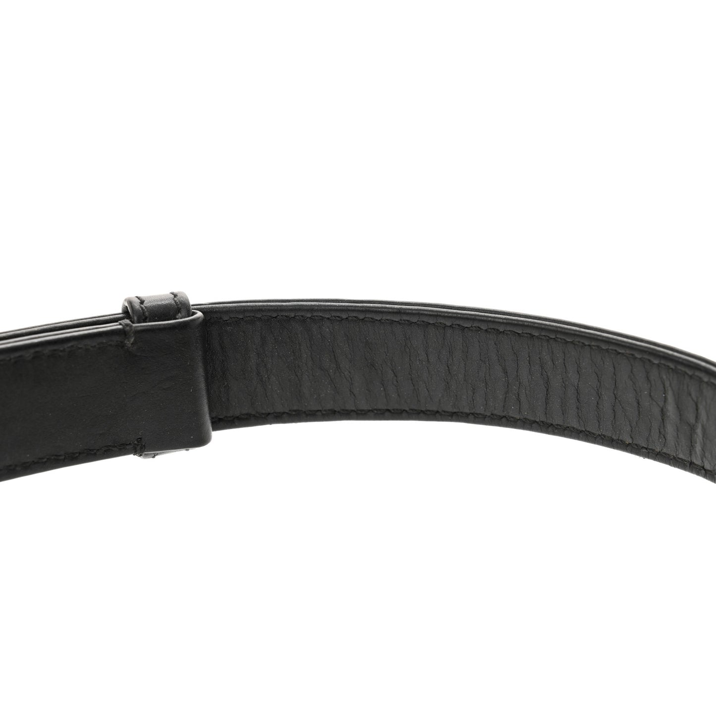 Glazed Calfskin Small Boy Flap Black