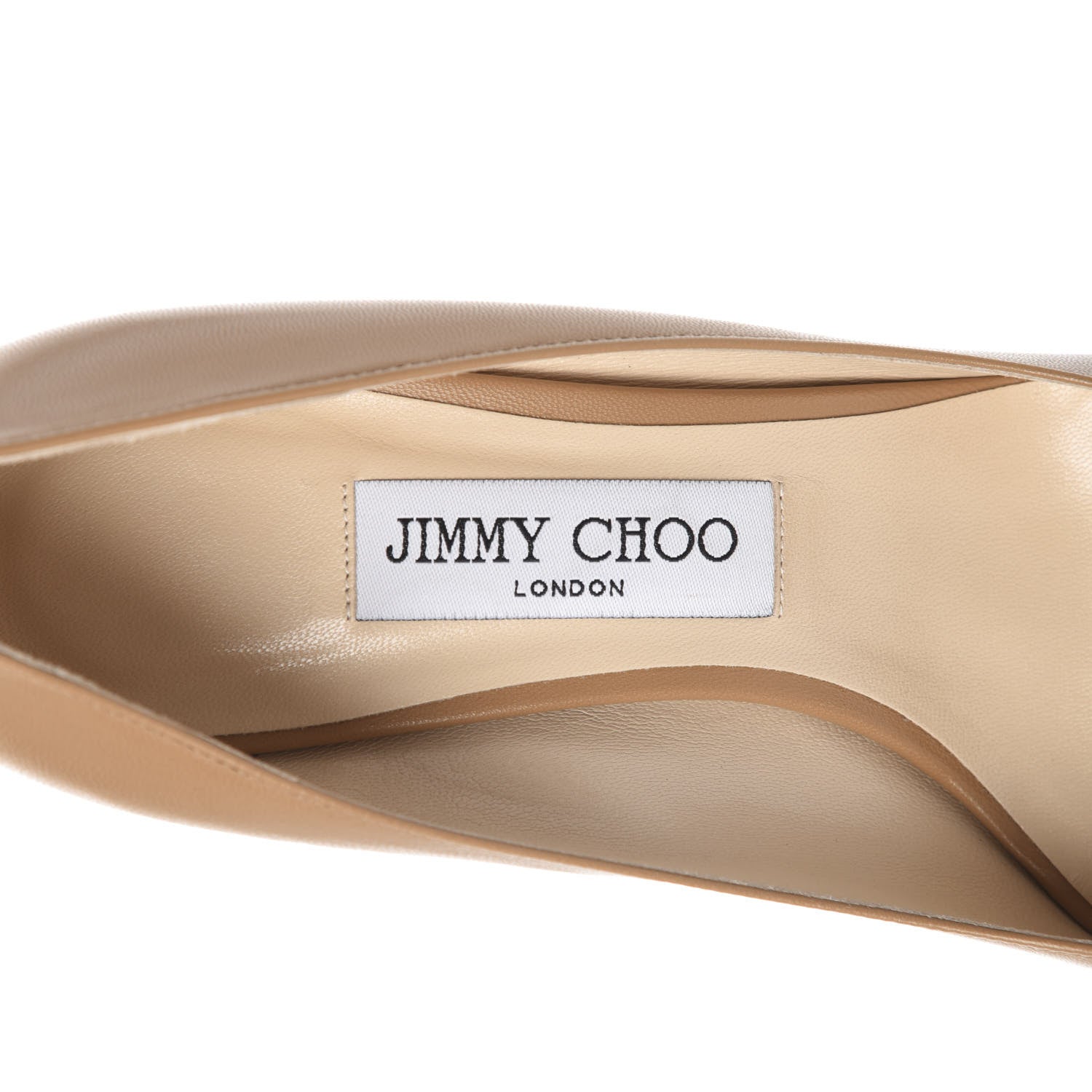Jimmy Choo Kid Pointy Toe Romy 60 Pumps 38 Camel 5 of 7