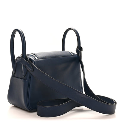Hermes Swift Verso Mini Lindy 20 Bleu Navy Terre Battue 3 of 10