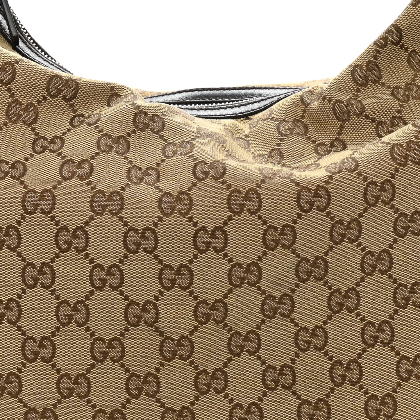 Monogram Large GG Twins Hobo Dark Brown