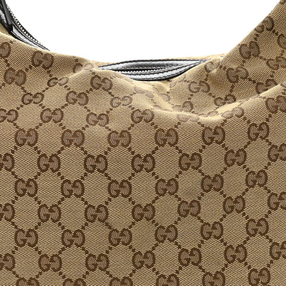 Gucci Monogram Large GG Twins Hobo Dark Brown 8 of 13