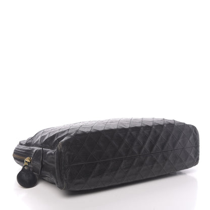 Chanel Lambskin Quilted Shoulder Bag Black 4 of 16
