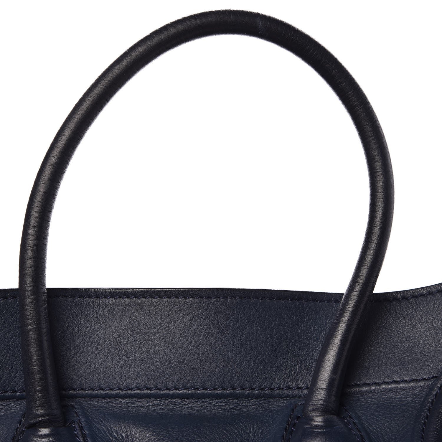 Celine Supple Calfskin Medium Phantom Luggage Midnight 11 of 13