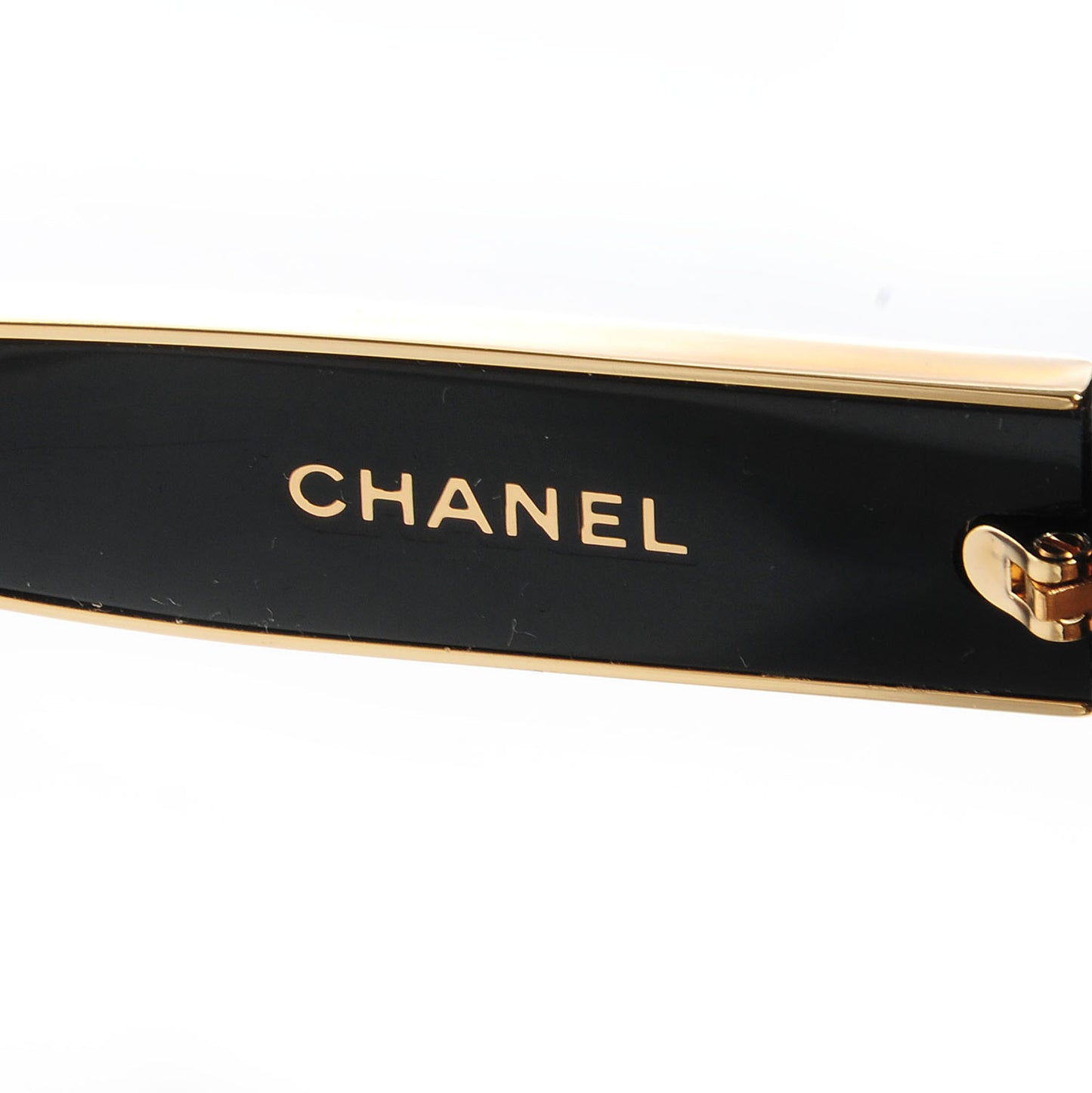 Acetate CC Cat Eye Sunglasses 5271 Black Gold