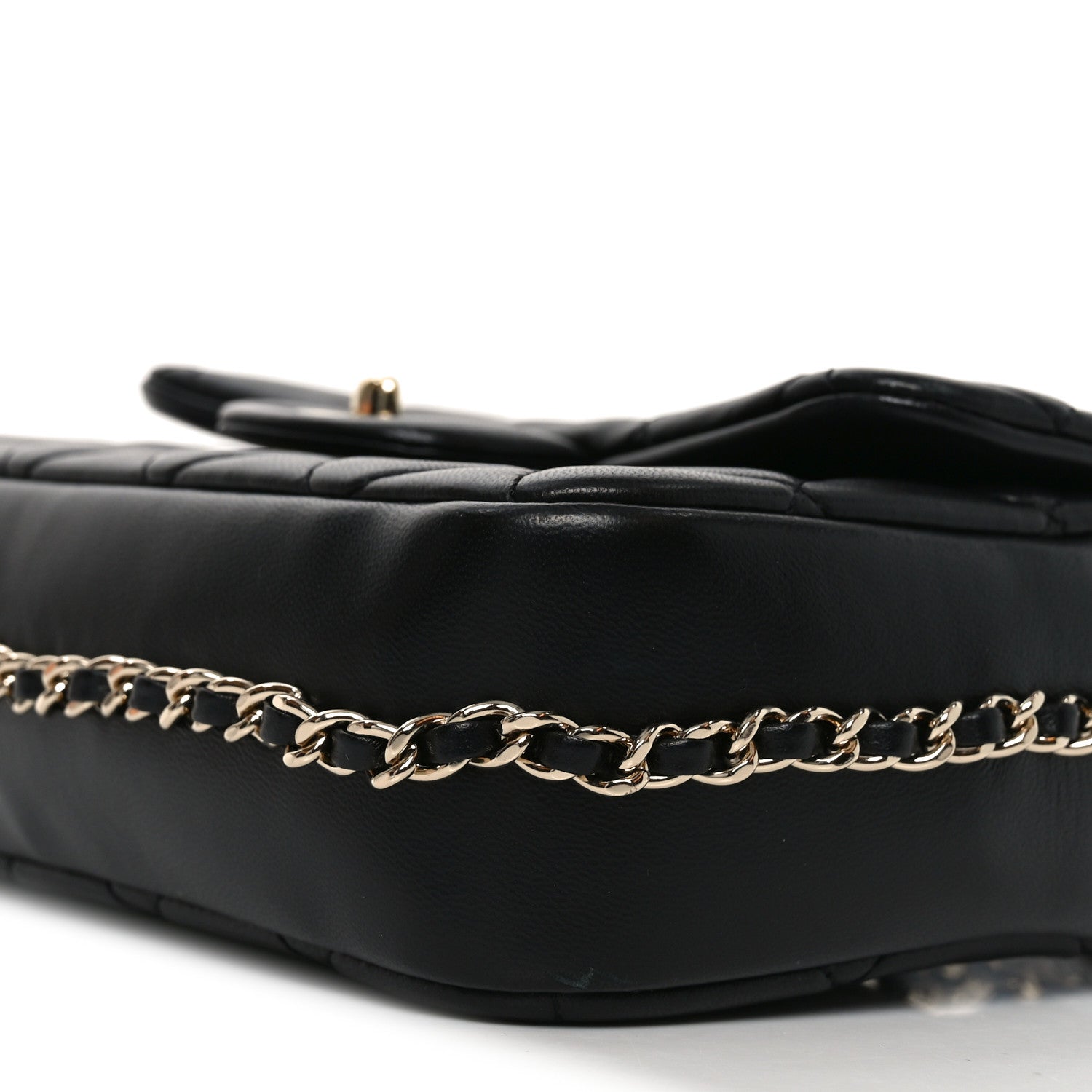 Chanel Lambskin Quilted Small My Precious Flap Black 10 of 11