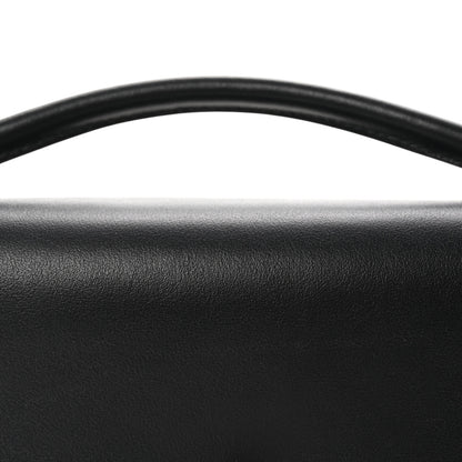 Balenciaga Smooth Calfskin Small Bel Air Clutch On Strap Black 7 of 9