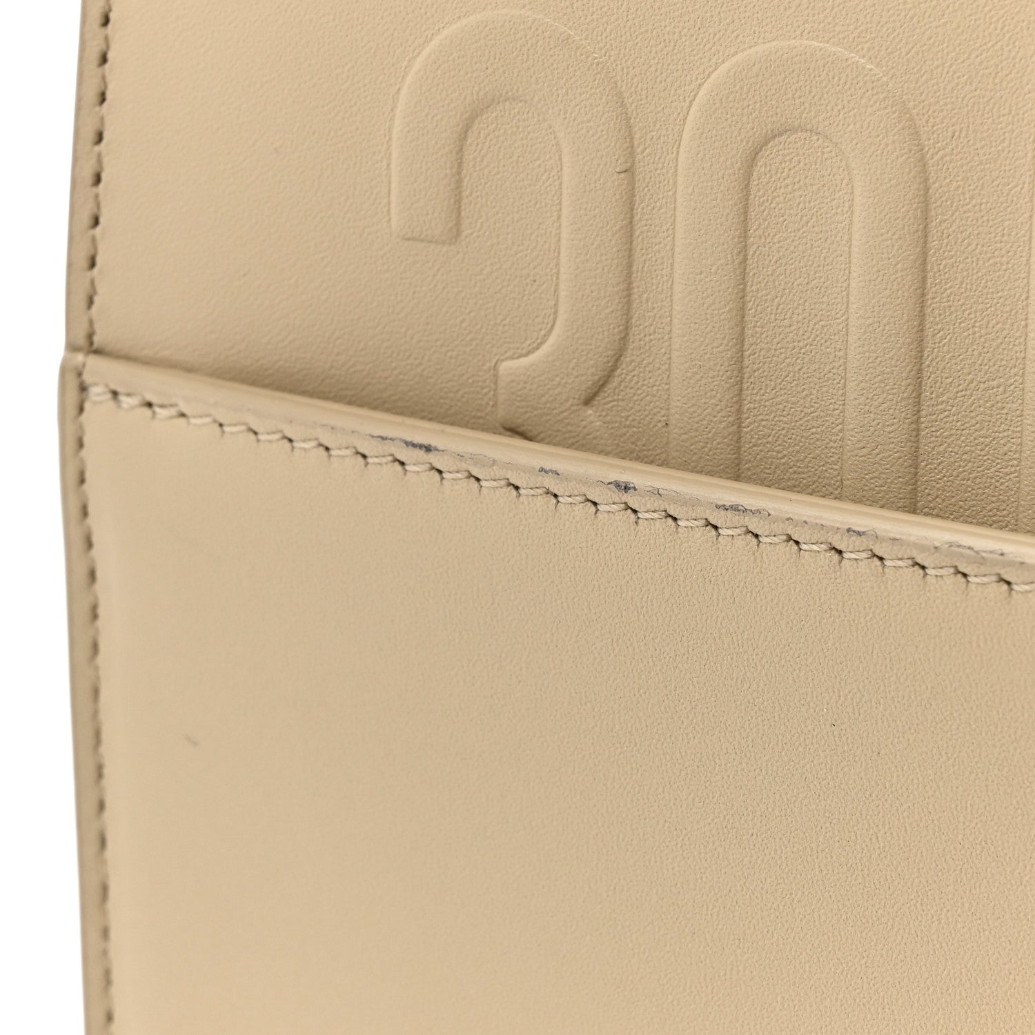 Christian Dior Smooth Calfskin 30 Montaigne Flap Bag Beige 12 of 12