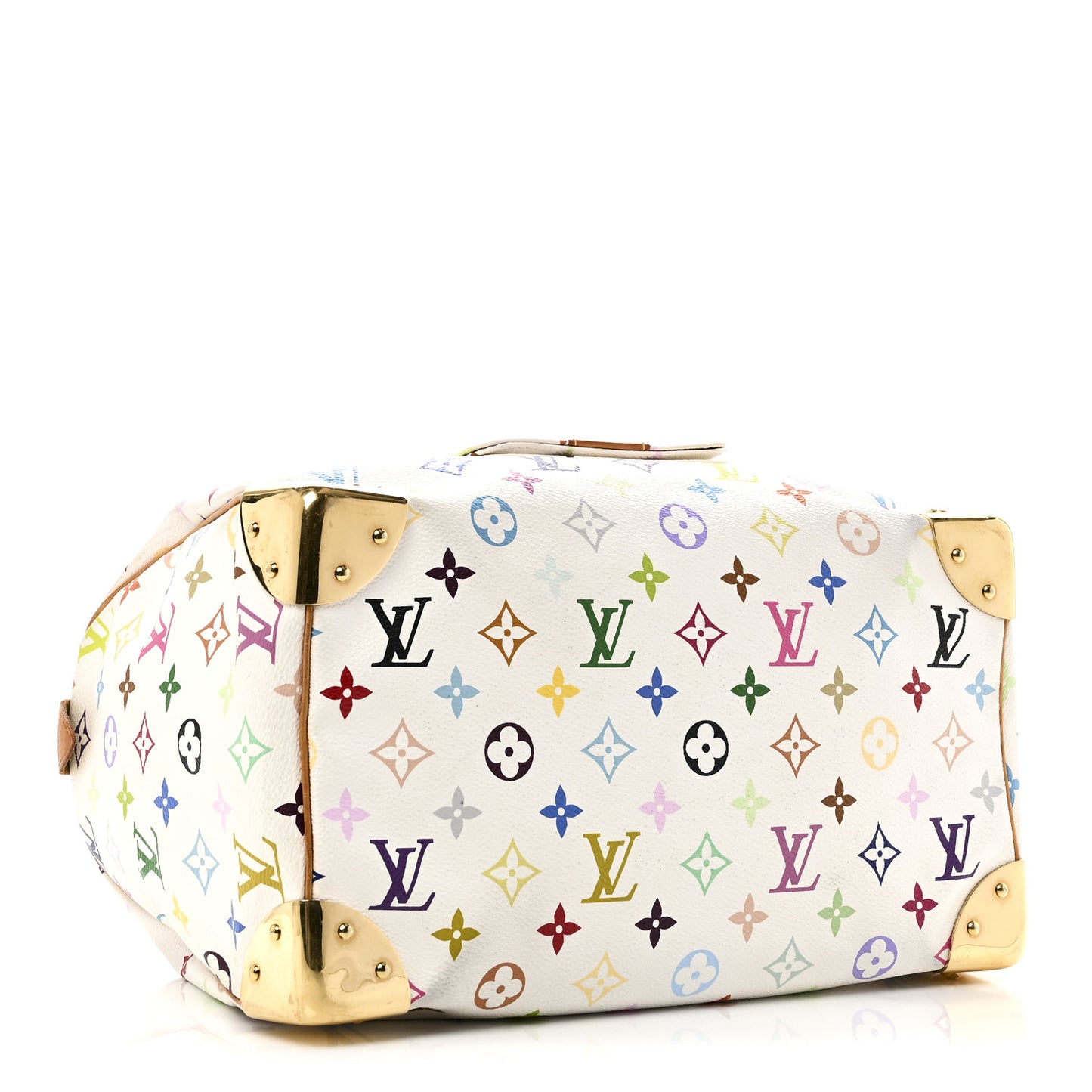 Monogram Multicolor Speedy 30 White