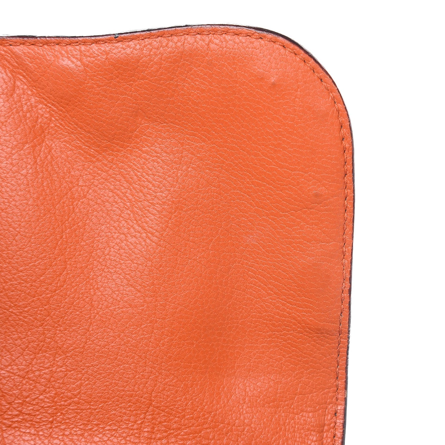 Glace Calfskin Studded Detachable Clutch Shoulder Bag Bruciato
