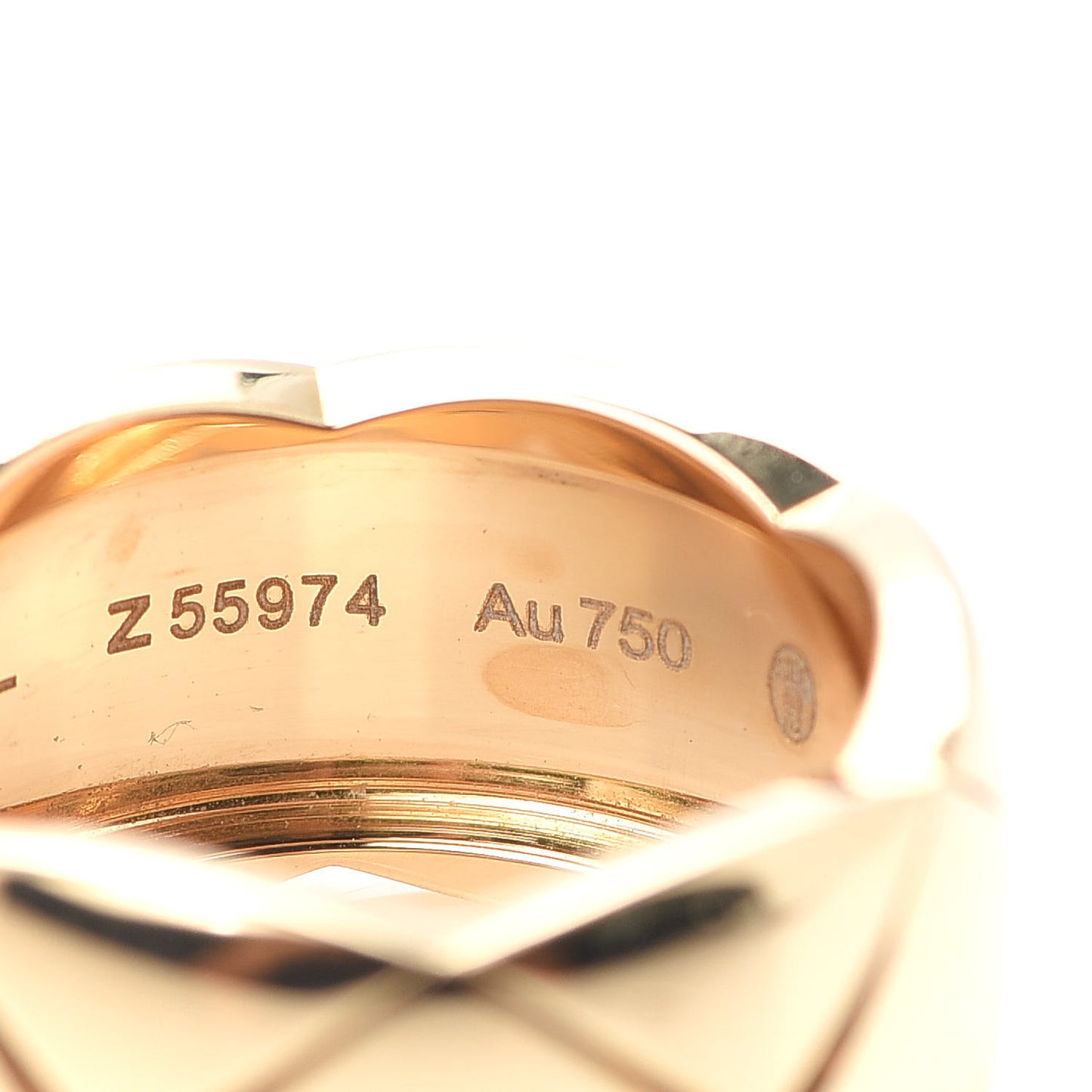 18K Yellow Gold Large Coco Crush Ring 53 6.25