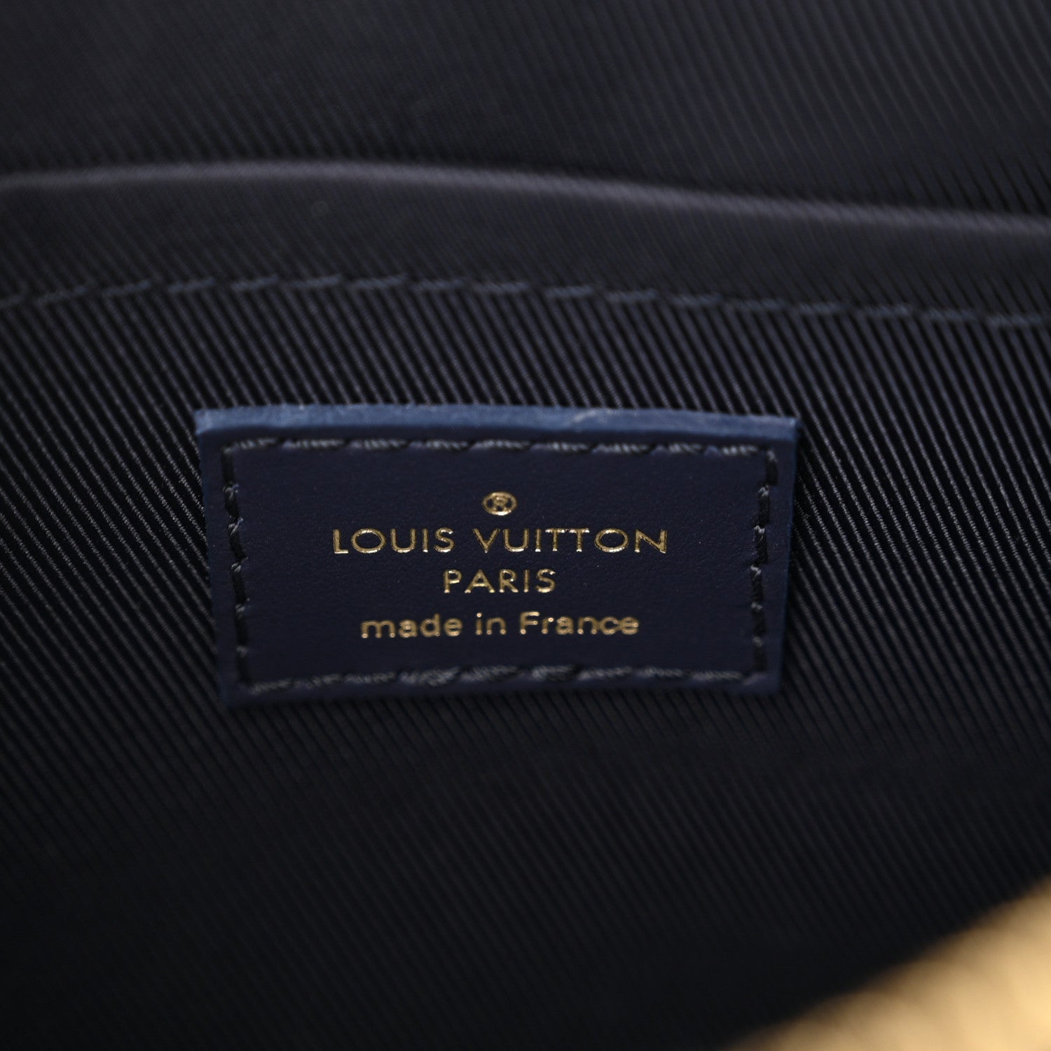 Louis Vuitton Monogram Bleach Keepall Bandouliere 25 Ink Blue 6 of 9