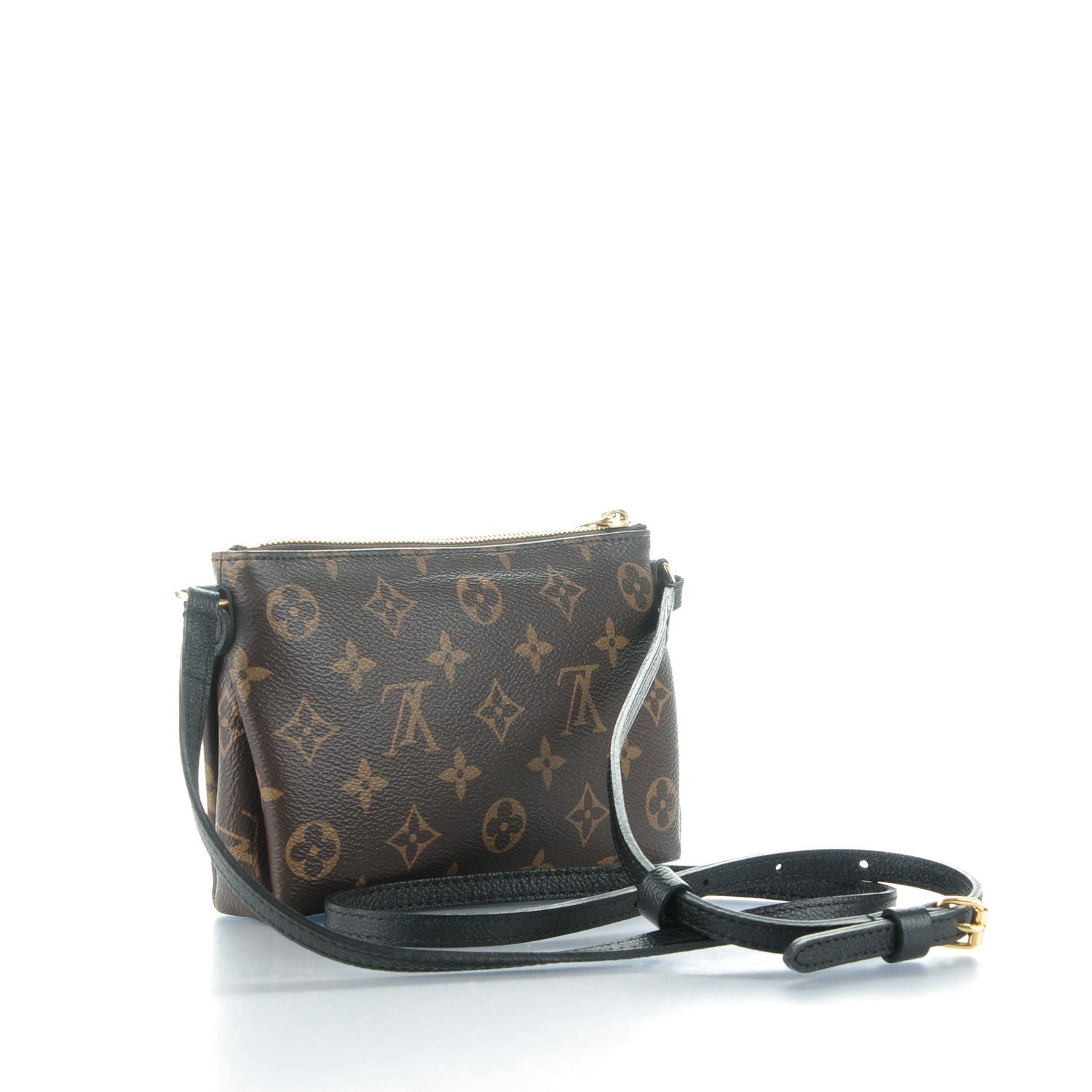 Louis Vuitton Monogram Pallas Crossbody Black 3 of 7