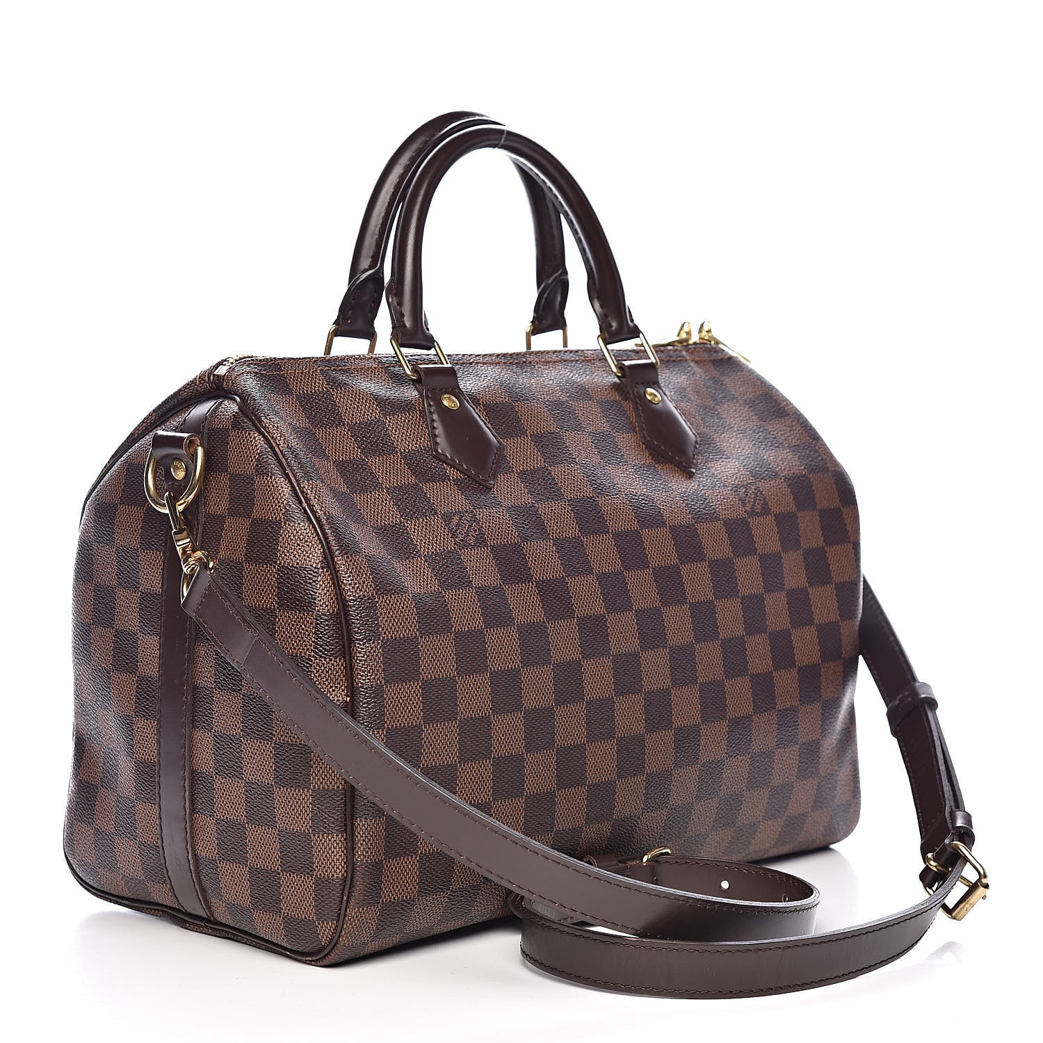 Louis Vuitton Damier Ebene Speedy Bandouliere 30 3 of 16