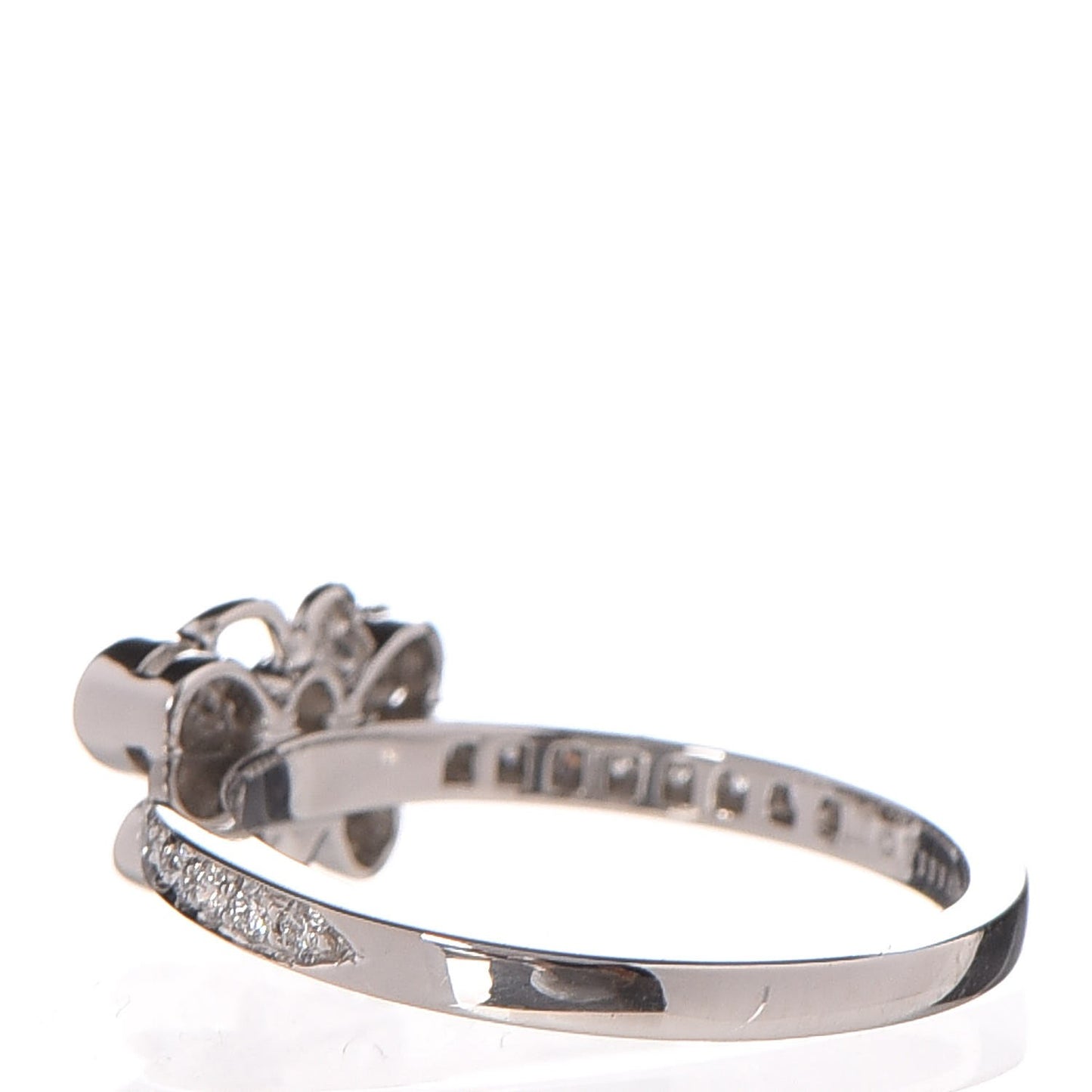 Platinum Diamond Enchant Butterly Ring 49 5