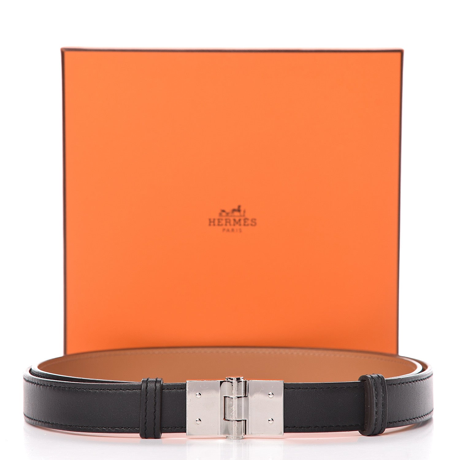 Hermes Sombrero Charniere 22mm Black 8 of 8