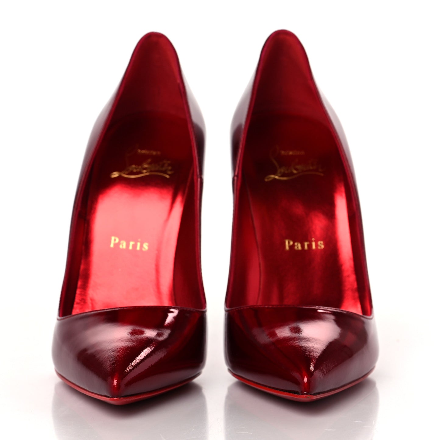 Metallic Patent Psychic So Kate 120 Pumps 37 Loubi