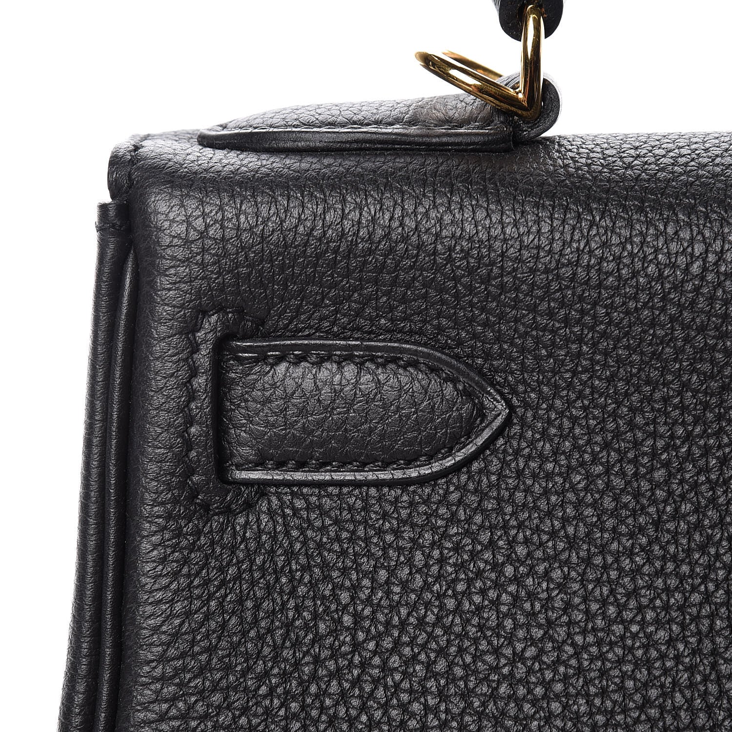 Hermes Togo Kelly Retourne 28 Black 11 of 43