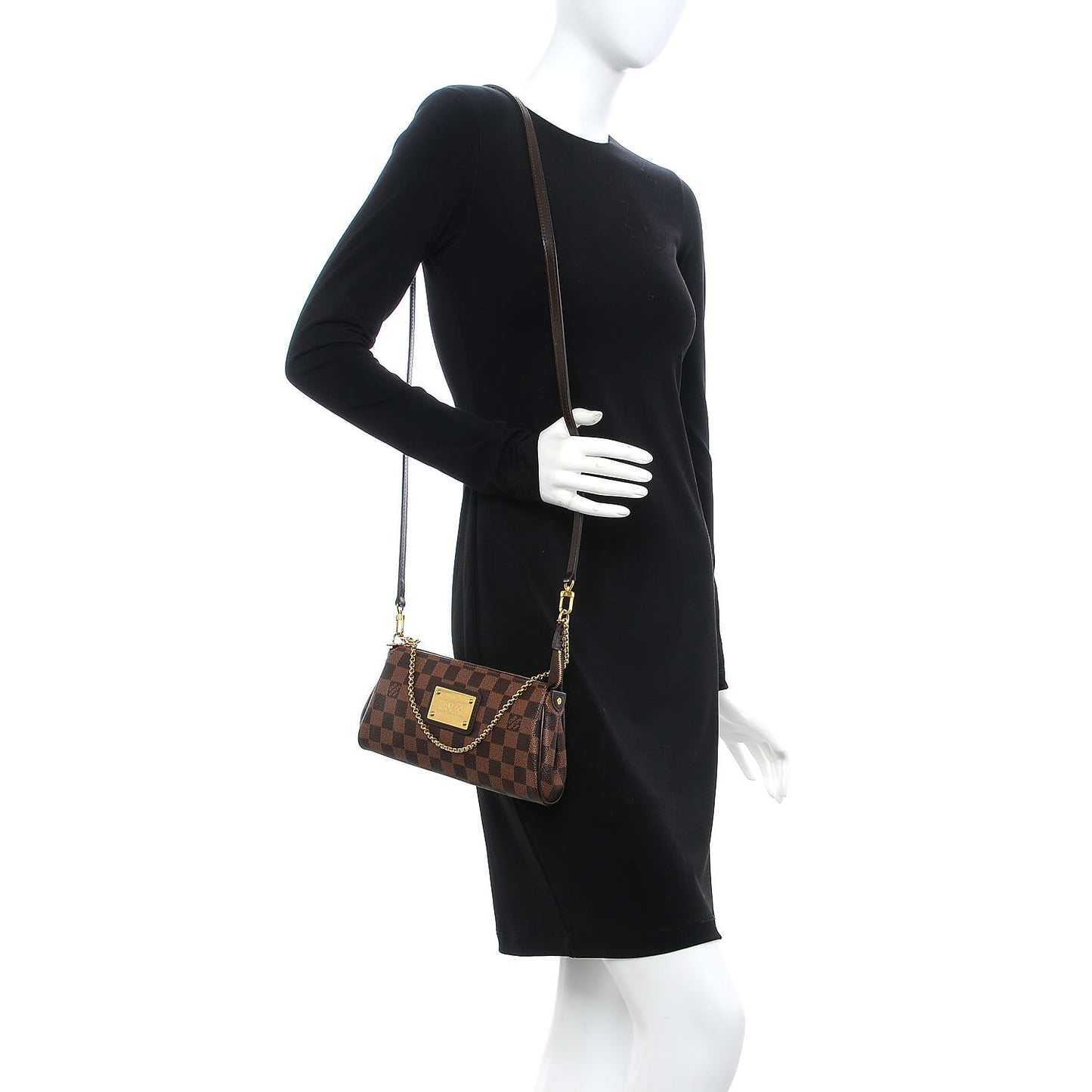 Damier Ebene Eva Clutch