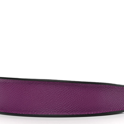 Valentino Garavani Grainy Calfskin Mini Vlogo Hobo Bag Purple 9 of 9