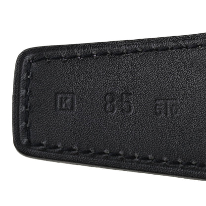 Hermes Swift Epsom 32mm Belt Strap 85 Black White 4 of 6