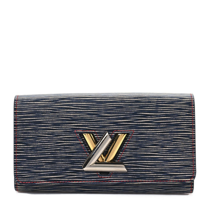 Louis Vuitton Epi Twist Wallet Denim Dark 1 of 10