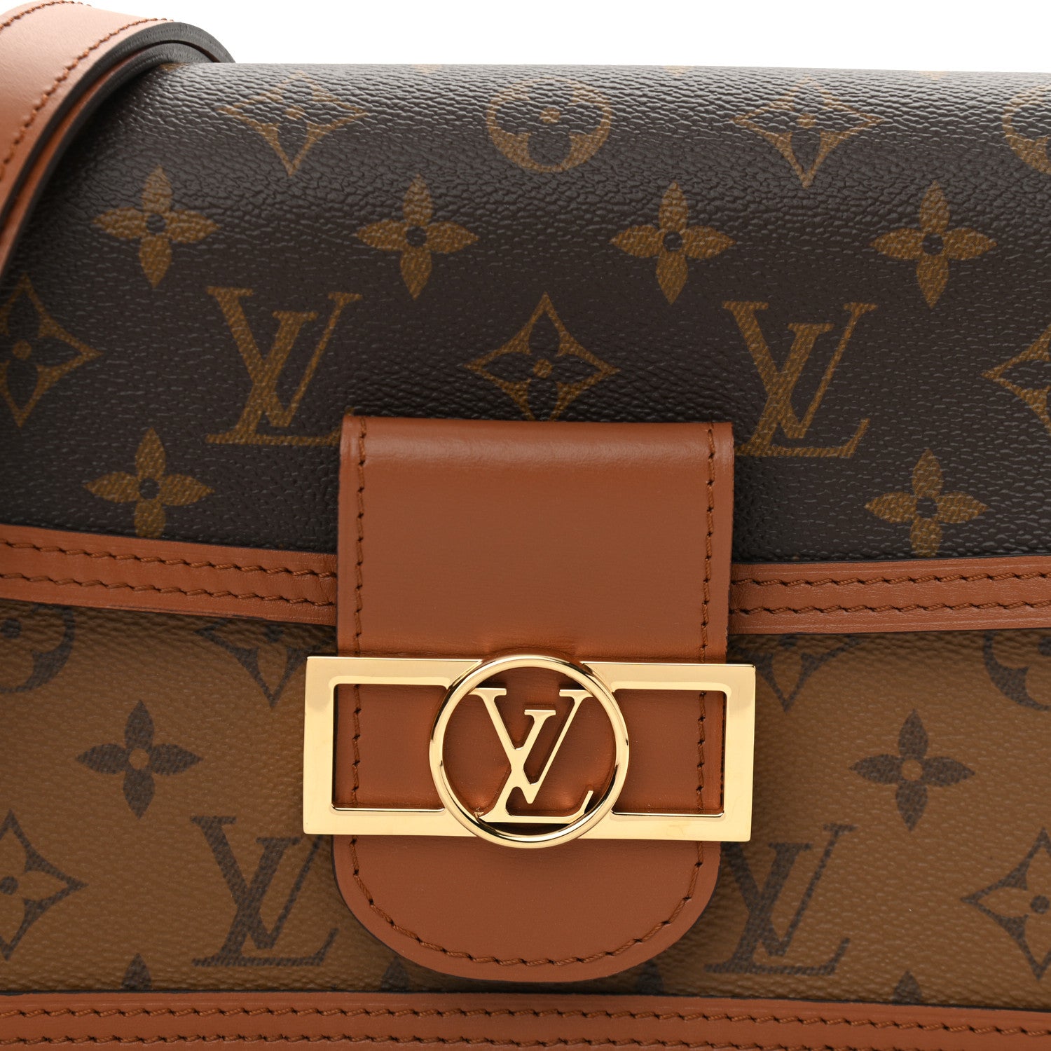 Louis Vuitton Reverse Monogram Dauphine Mini 9 of 12