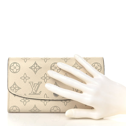 Louis Vuitton Mahina Iris Wallet NM Ivory 2 of 8