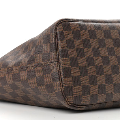 Louis Vuitton Damier Ebene Neo Neverfull MM Rose Ballerine 10 of 15