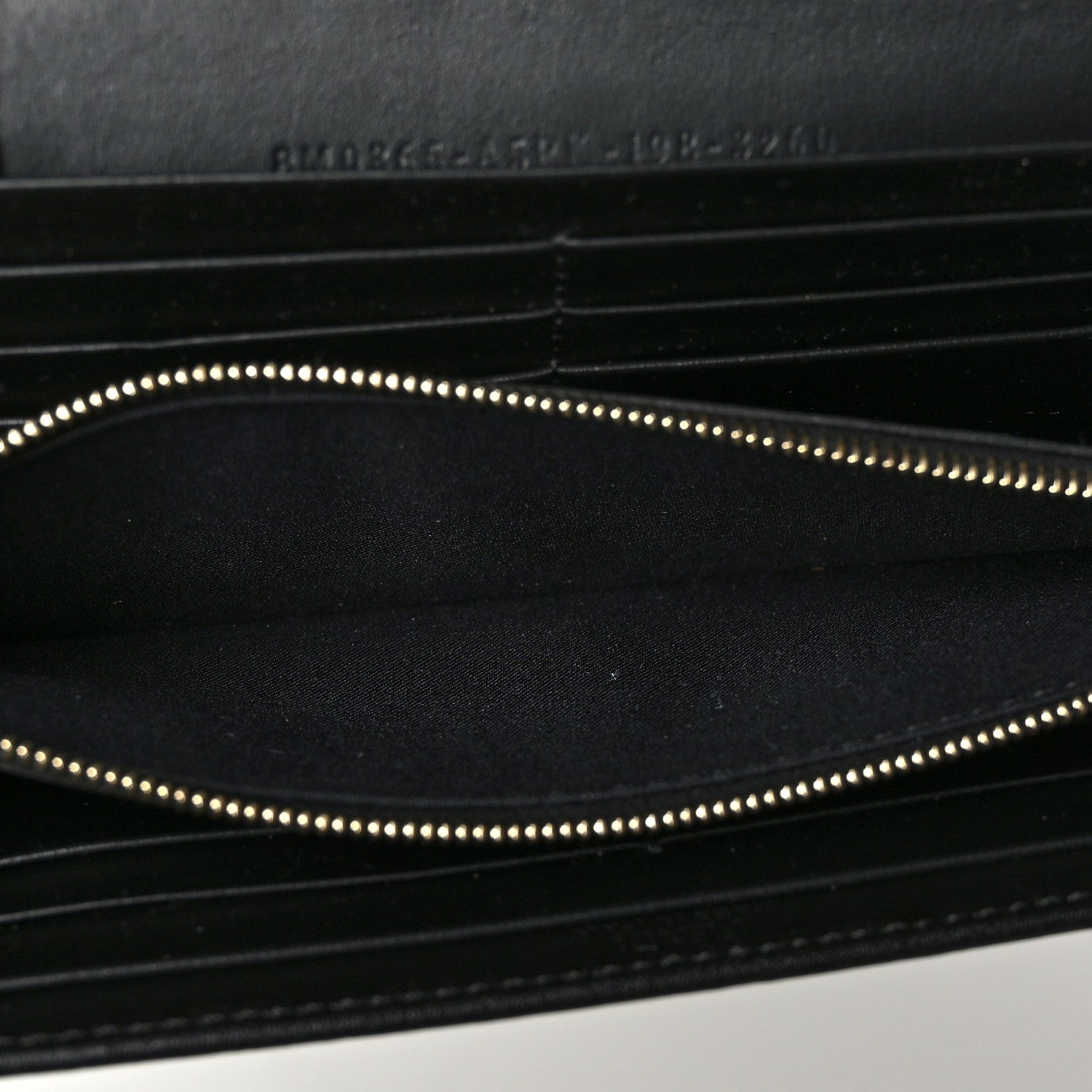 Fendi Vitello Liberty F is Fendi Studded Continental Envelope Wallet On Chain Black 7 of 11