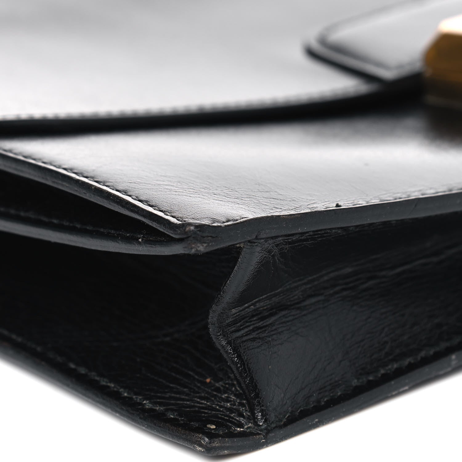 Hermes Box Jet Pochette Clutch Chocolate 7 of 10