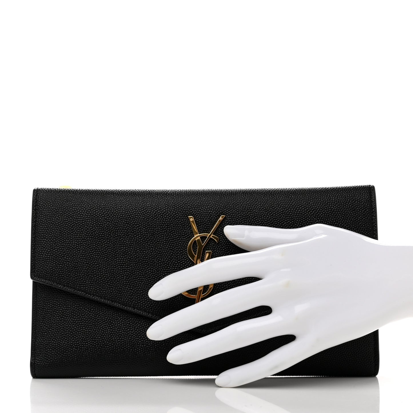 Grain De Poudre Monogram Uptown Wallet Black