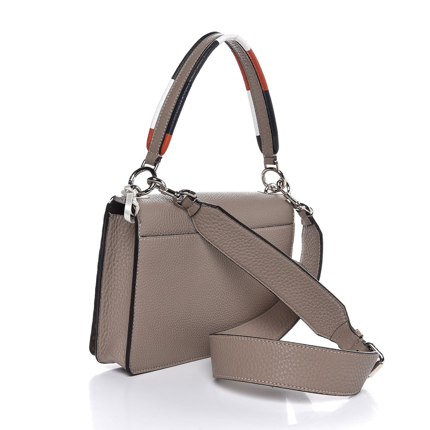 Cuoio Romano Selleria Piping Messenger Bag Corda Multicolor