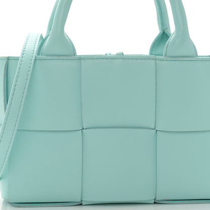 Bottega Veneta Lambskin Maxi Intreccio Candy Arco Tote Celadon 8 of 11