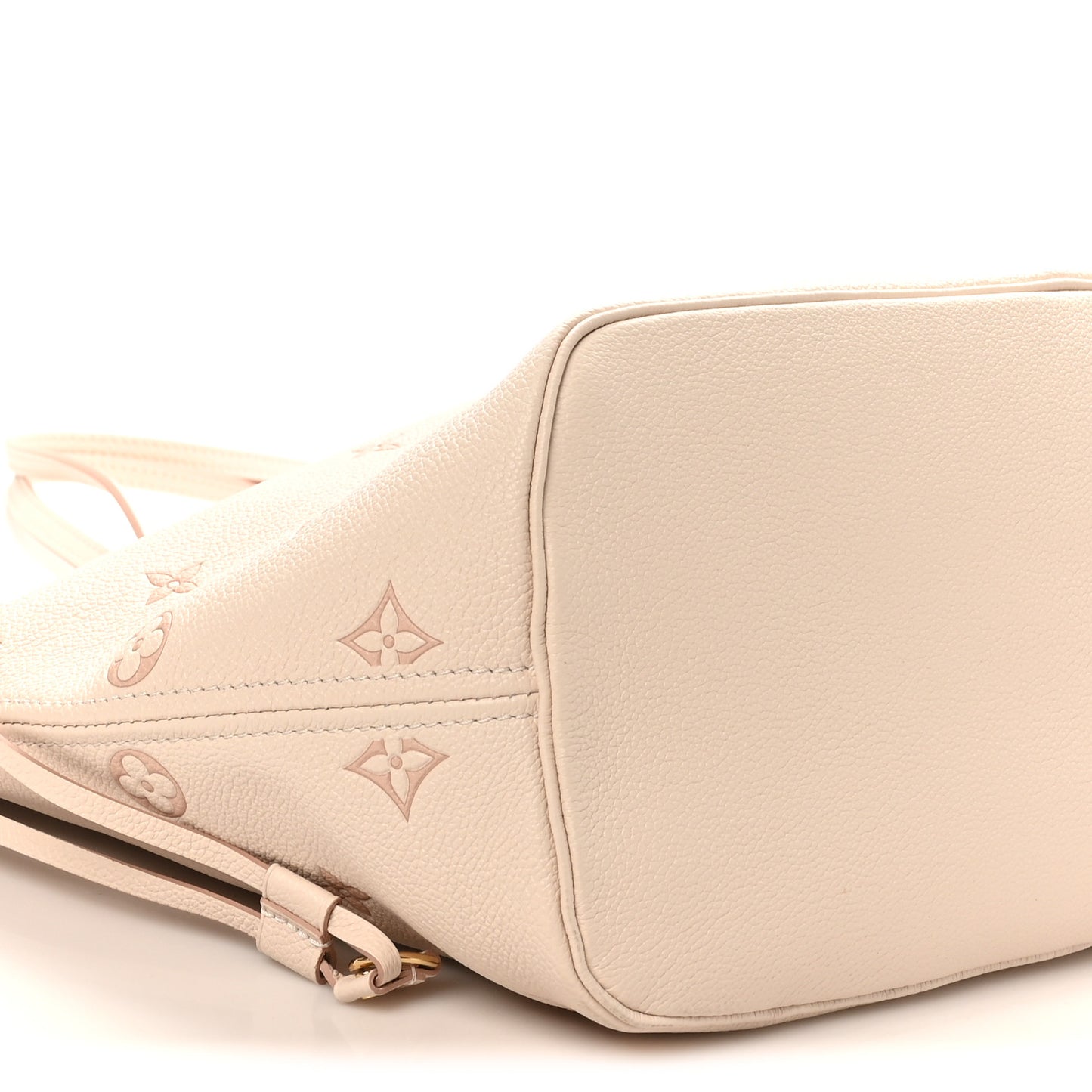 Monogram Debossed Neverfull MM Eden