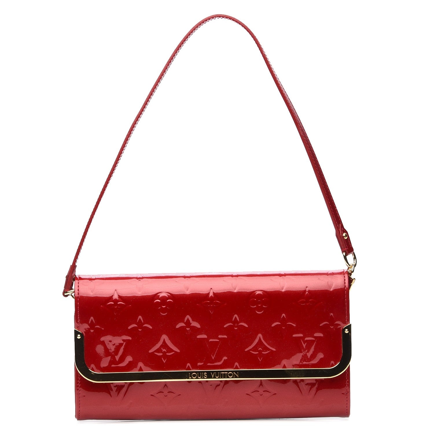 Louis Vuitton Vernis Rossmore MM Pomme D'Amour 1 of 7