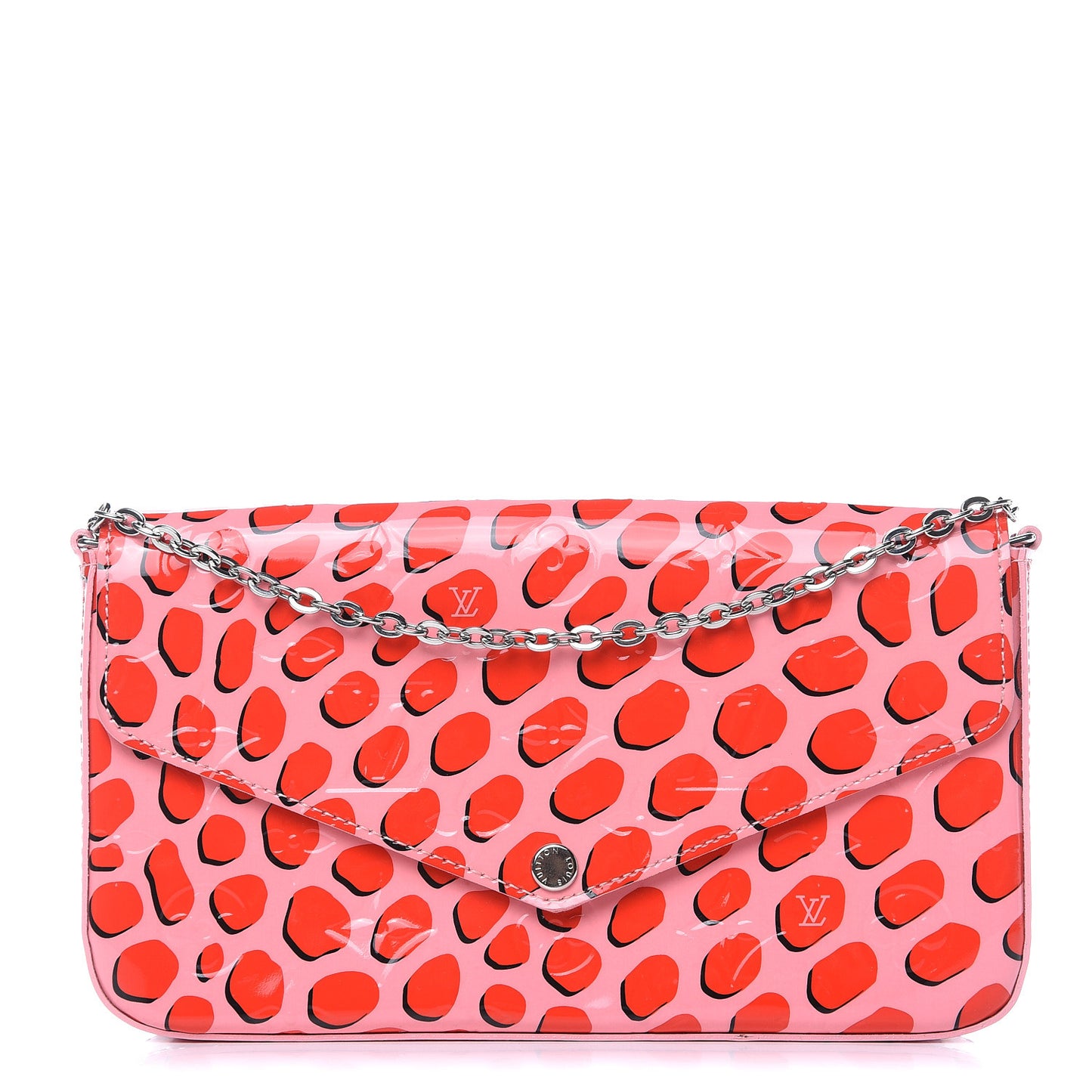 Vernis Jungle Dots Pochette Felicie Sugar Pink Poppy