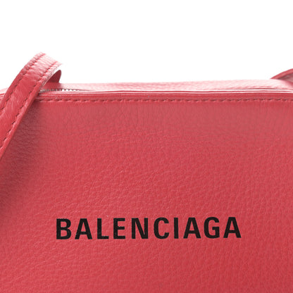 Balenciaga Calfskin Logo XS Everyday Camera Bag Rouge Lantern Black 8 of 14
