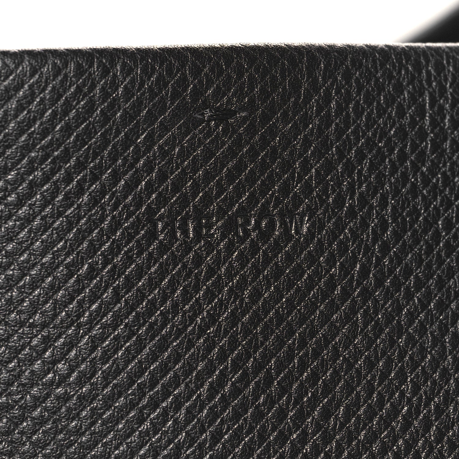 The Row Grained Calfskin Park Tote XL Black 7 of 13