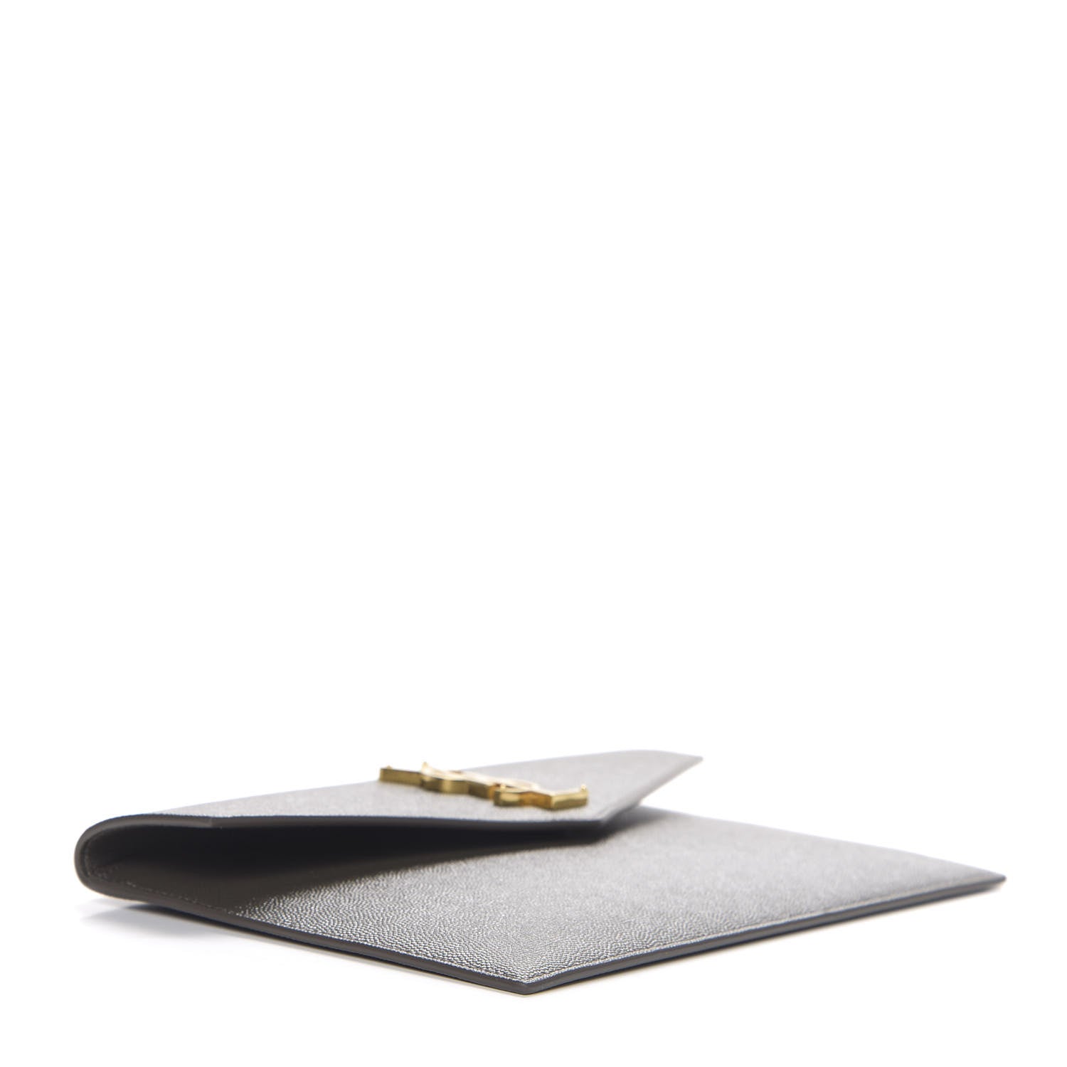 Saint Laurent Grain De Poudre Uptown Pouch Pebble 3 of 6