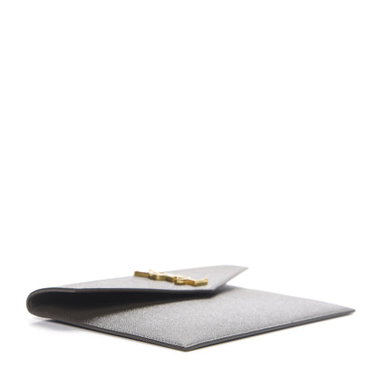 Saint Laurent Grain De Poudre Uptown Pouch Pebble 3 of 6