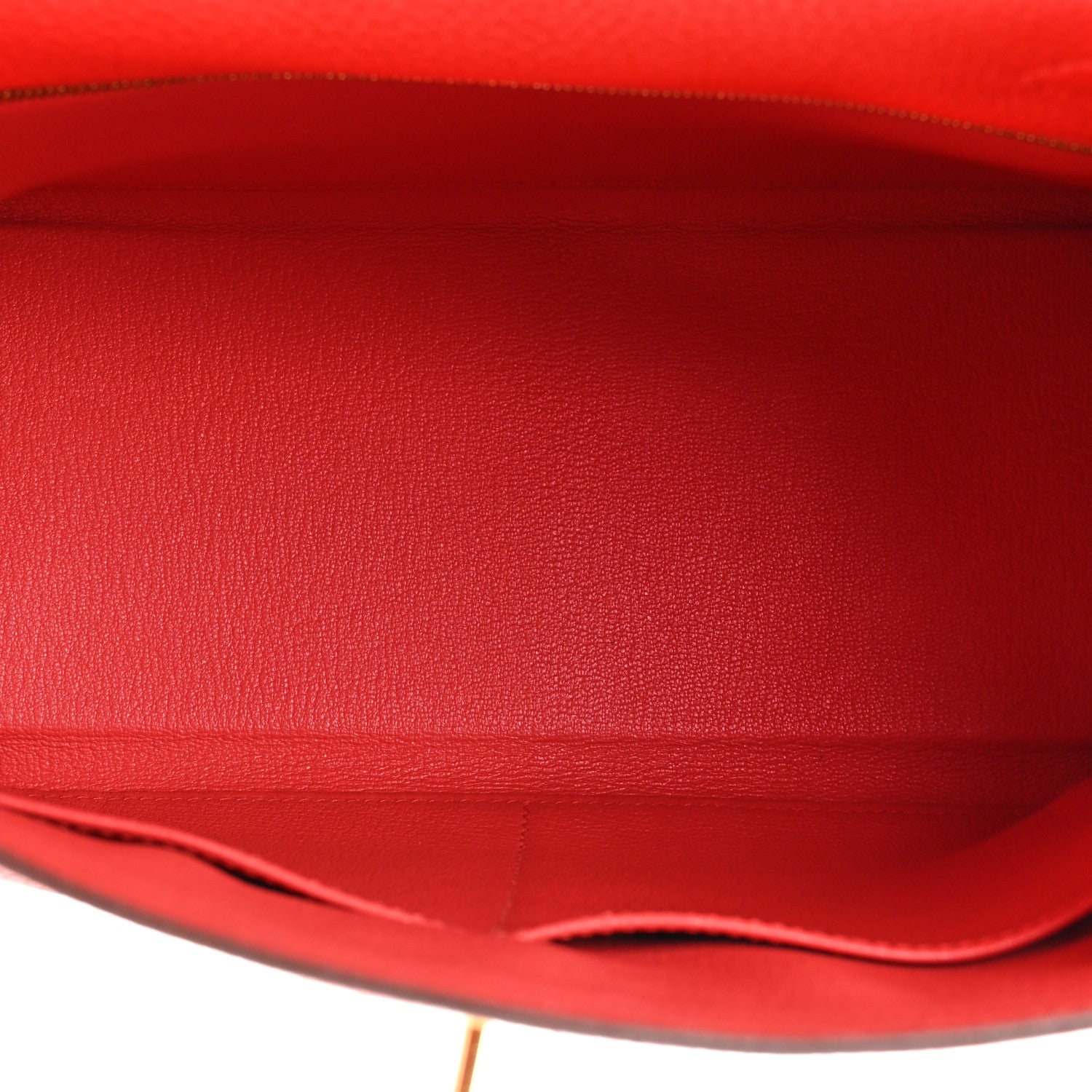 Hermes Togo Kelly Retourne 28 Rouge Tomate 5 of 12