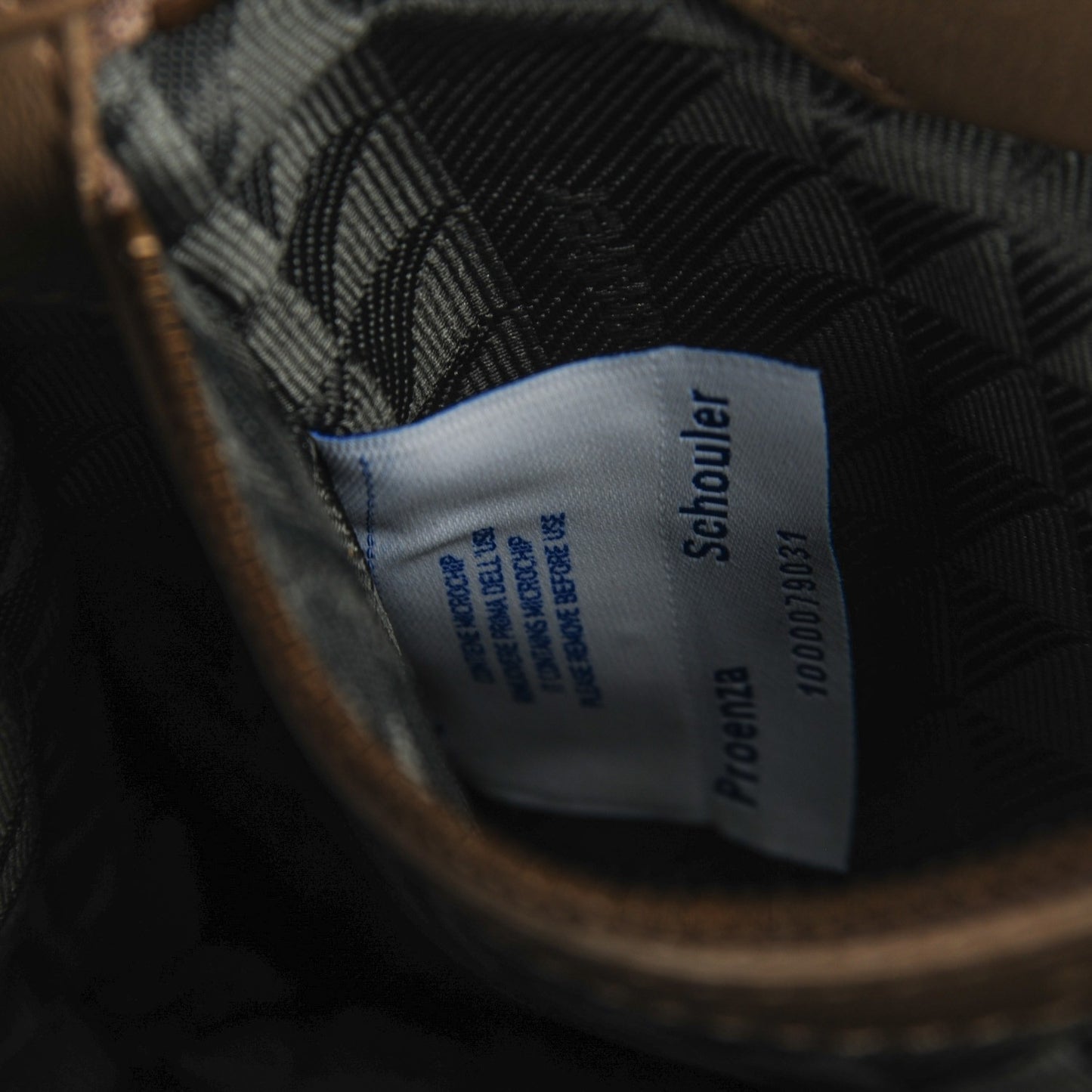 Lambskin PS1 Pouch Smoke