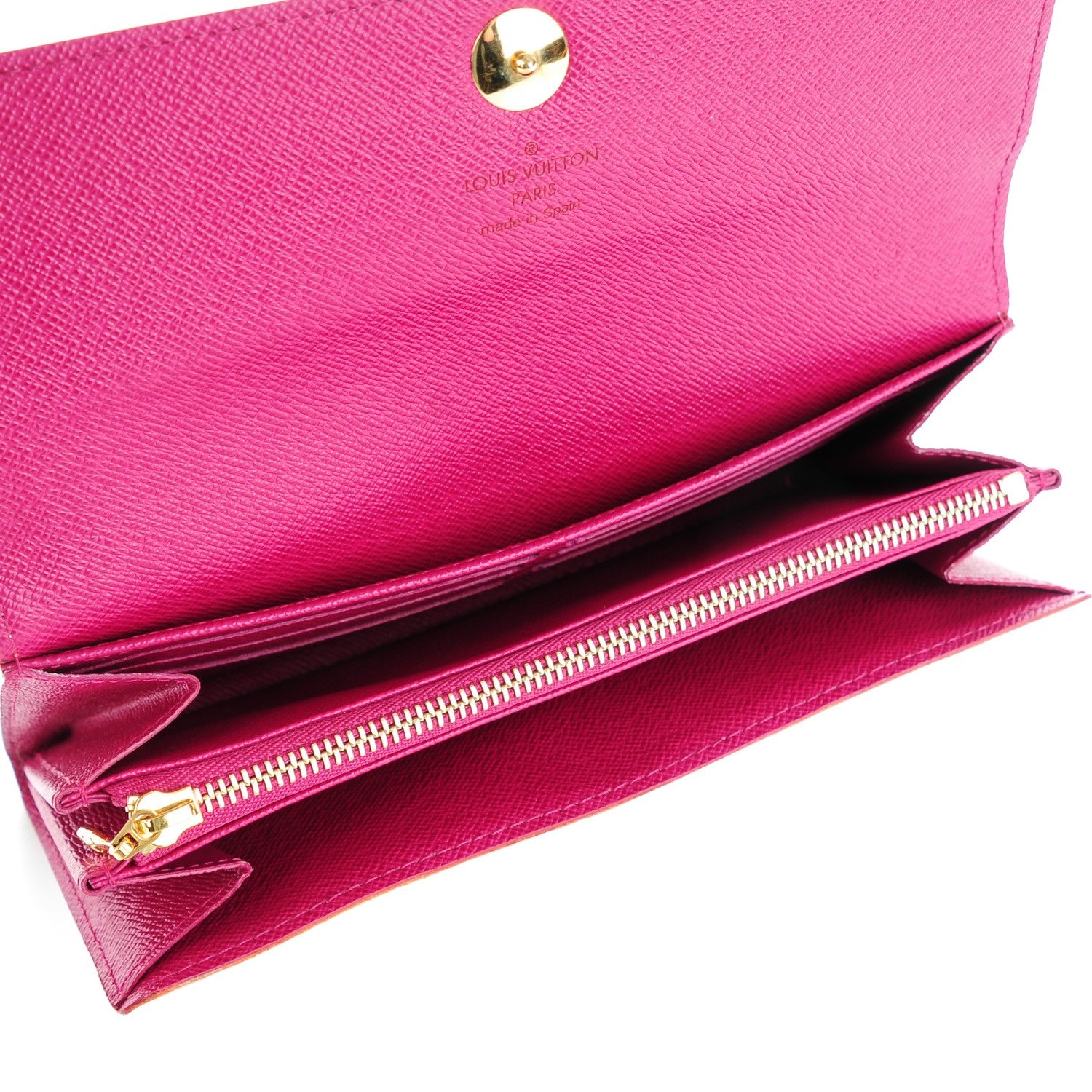 Louis Vuitton Monogram Multicolor Sarah Wallet White Eglantine 5 of 8